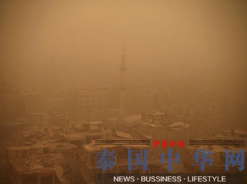 中东多国遭遇罕见沙尘暴 成百上千名民众患病