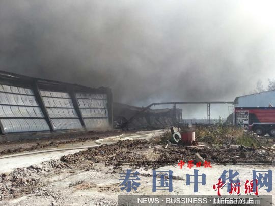 黑龙江林甸一厂房发生火灾 过火面积4700平方米