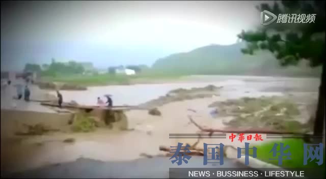 外媒：朝鲜罕见公开境内遭遇洪水灾害影像片段