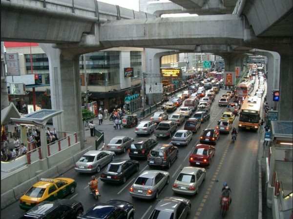 曼谷堵车