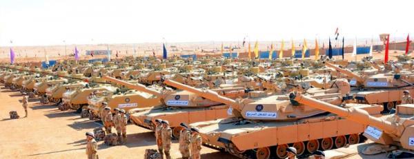 沙特集合20国35万大军军演 代号北方雷霆