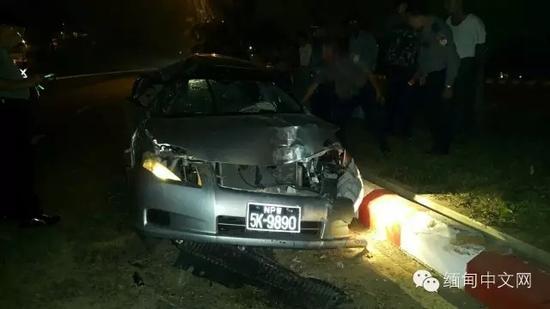 缅甸总统保镖总管深夜出车祸身亡(图)
