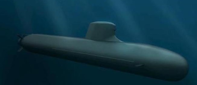 水下蓝鱼-国产常规潜艇动力直追短鳍梭鱼级潜艇