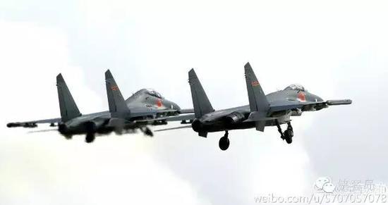媒体：中国空军赴南海战巡 几乎囊括所有主力机种