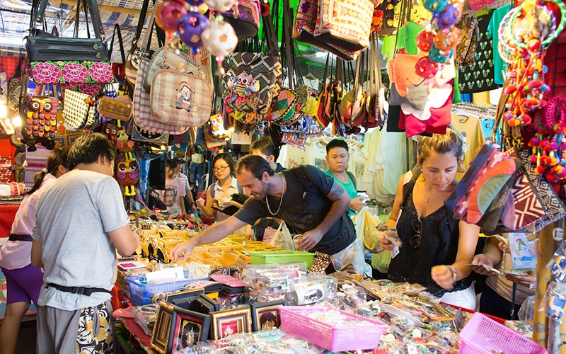 Z3 泰国旅游景点乍都乍周末市场