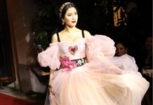 Poo亮相米兰时装周 并为DG登台走秀!