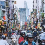 越南城市发展街景
